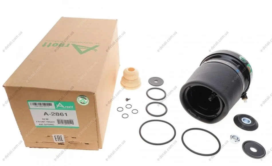 Подушка пневмоподвески (спереди) BMW X5 (E53) 00-06 (R) ARNOTT A-2861 (фото 1)