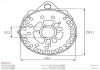 Кришка генератора AS ABR0212S (фото 3)