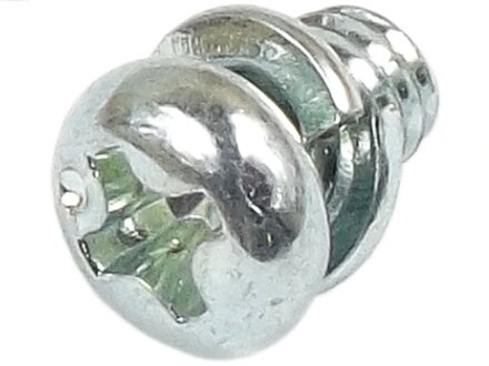 Болт з хрестовидним шліцом з чорного металу AS ARS6008 (фото 1)