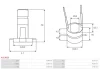 Колектор генератора AS ASL9020 (фото 3)