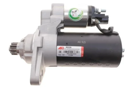 Стартер VW Caddy III 2.0SDI 04-10 (12V/1.7kw) (z=10) AS S0229