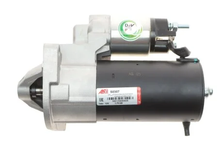 Стартер Fiat Ducato 2.0-2.3D 06- (12V/1.7kw) (z=9) AS S0307