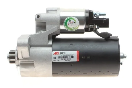 Стартер Audi Q7/VW Touareg 3.0 TDI 04-18(12V/2kw) (z=9) AS S0316