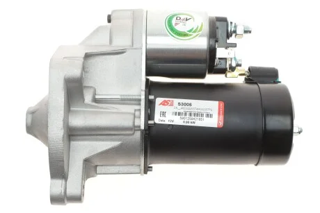 Стартер Citroen Berlingo/Fiat Fiorino/Peugeot Partner 1.4-1.6 96- (12V/0.9kw) (z=9) AS S3005