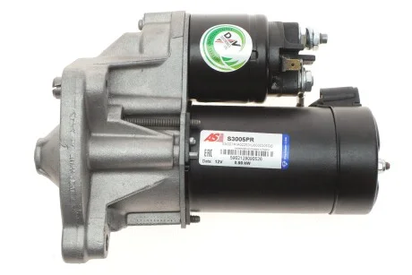 Стартер Citroen Berlingo/Fiat Fiorino/Peugeot Partner 1.4-1.6 96- (12V/0.9kw) (z=9) (PREMIUM LINE) AS S3005PR