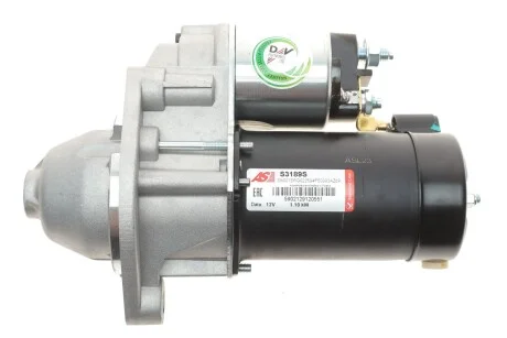 Стартер VW Passat 1.6-2.0 96-05 (12V/1.1 kw) (z=9) AS S3189S