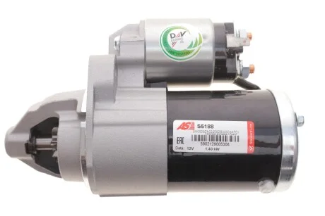 Стартер Mitsubishi Lancer VII/VIII 07-/Outlander II/III 1.8-2.4 06- (12V/1.4kw) (z=8) AS S5188
