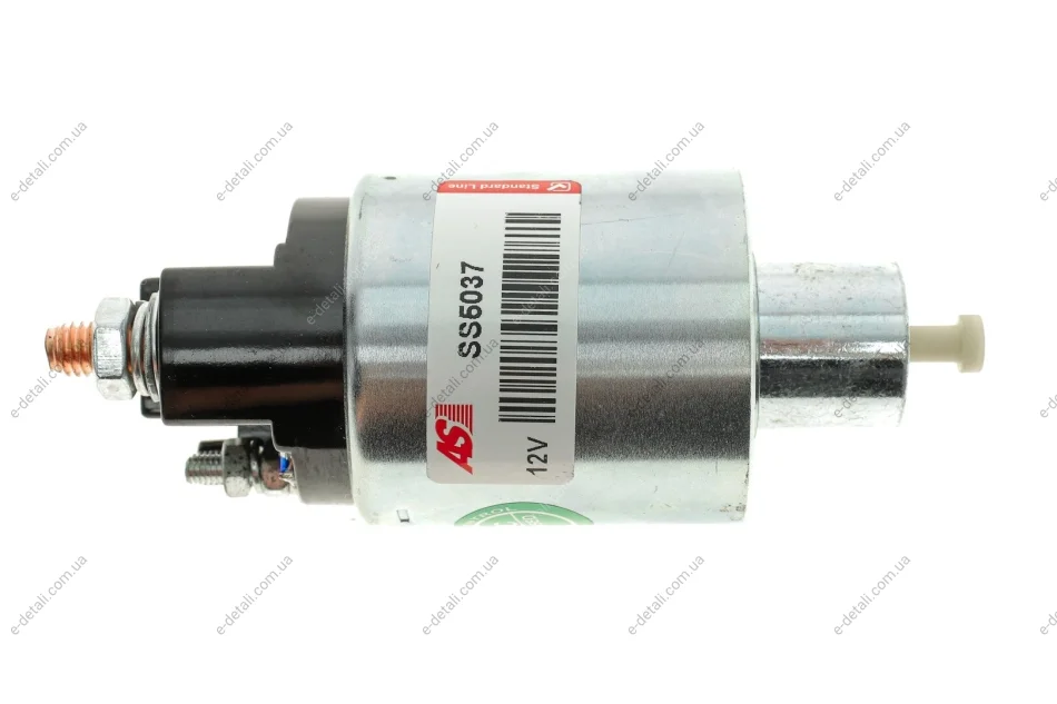 Реле стартера втягуюче (12V) Citroen Berlingo/Jumper/Jumpy/Fiat Scudo/Peugeot Boxer/Expert/Partner 94- AS SS5037 (фото 1)