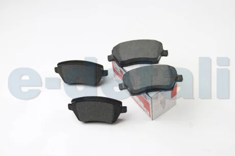 Колодки тормозные перед Renault Clio (05-), Kangoo (08-), Duster (10-)/Nissan Micra (03-), Note (06-) с ABS Asam ASAM 30748