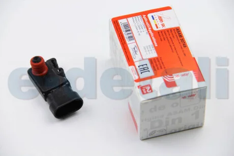 Датчик абсолютного давления в впуск коллект 1.4/1.6 8V Renault Logan, Sandero, Clio, Espace, Kangoo, Laguna, Megane, Scenic, Trafic Asam ASAM 30749