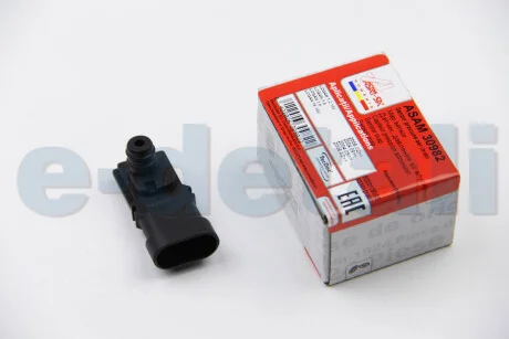 Датчик давления наддува Duster/Logan/Kangoo/Vivaro/Sandero 1.4/1.6/1.8/2.0 01- (впуск. коллектор) ASAM 30982