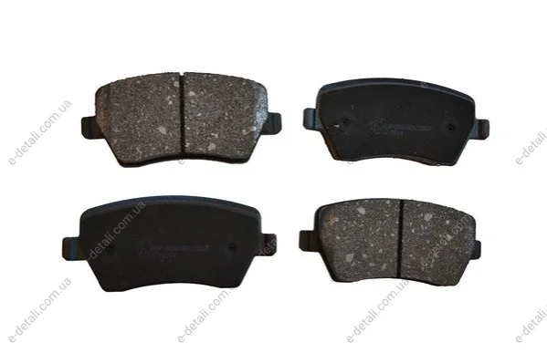 Колодки гальмівні передні Renault Logan, Kangoo, (08-), Duster (10-), Dokker (12-)/Nissan Micra (03-), Note (06-) Asam ASAM 32396 (фото 1)