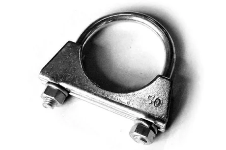 Хомут глушника драбинний M8 Ф50 мм (оцинк. сталь) (10шт) Asam ASAM 55317