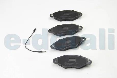Колодки тормозные передние Renault Kangoo (97-) Asam ASAM 71386