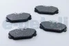 Колодки тормозные дисковые передн Renault Laguna (93-), Megane (97-), Scenic (99-) Asam ASAM 71388 (фото 2)