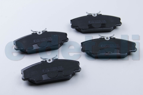 Колодки тормозные дисковые передн Renault Laguna (93-), Megane (97-), Scenic (99-) ASAM 71388