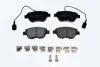 Колодки тормозные передние Fiat 500, Qubo, Fiorino, Punto, Linea/Citroen Nemo/ Peugeot Bipper Asam ASAM 79535 (фото 1)