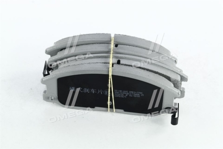 Колодки тормозные передние дисковые HYUNDAI H-1 (выр-во) ASHIKA 50-H0-005 (фото 1)