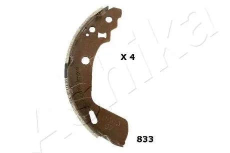 Колодки тормозные барабанные задние SUZUKI SWIFT IV 10- (выр-во) ASHIKA 55-08-833