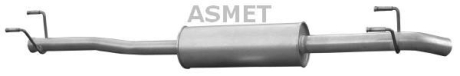Задній. глушник,випускна сист. ASMET 02058 (фото 1)