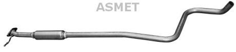 Передній глушник,випускна сист ASMET 07179