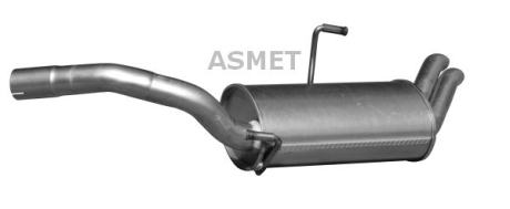 Задній. глушник,випускна сист. ASMET 09101 (фото 1)