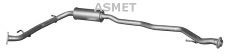 Передній глушник,випускна сист ASMET 13014 (фото 1)