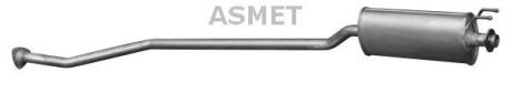 Передній глушник,випускна сист ASMET 13028
