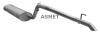 Задній. глушник,випускна сист. ASMET 27011 (фото 1)