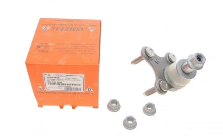 Опора кульова (передня/R) Audi A3 06-/VW Golf IV 05- ASMETAL 10VW1605