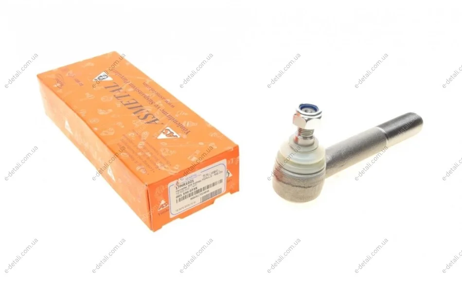 Наконечник тяги рульової (R) MB 407-608D (M24x1.5) ASMETAL 17MR1021 (фото 1)