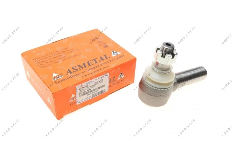 Наконечник тяги рульової (R) MB 609 (d=24mm) ASMETAL 17MR6031 (фото 1)