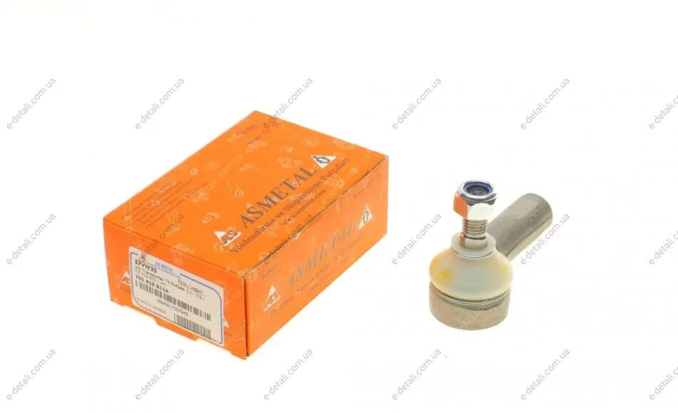 Наконечник тяги рулевой (L) VW T4 -96 (d=14mm) ASMETAL 17VW35 (фото 1)