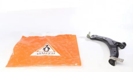 Рычаг подвески (передний/снизу) (L) Citroen Berlingo/Peugeot Partner 1.1-1.9D 96-08 (c шаровой 16mm) ASMETAL 30CT0100