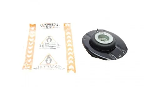 Подушка амортизатора (переднего) + подшипник Peugeot 206 98- (L) ASMETAL 45PE0605