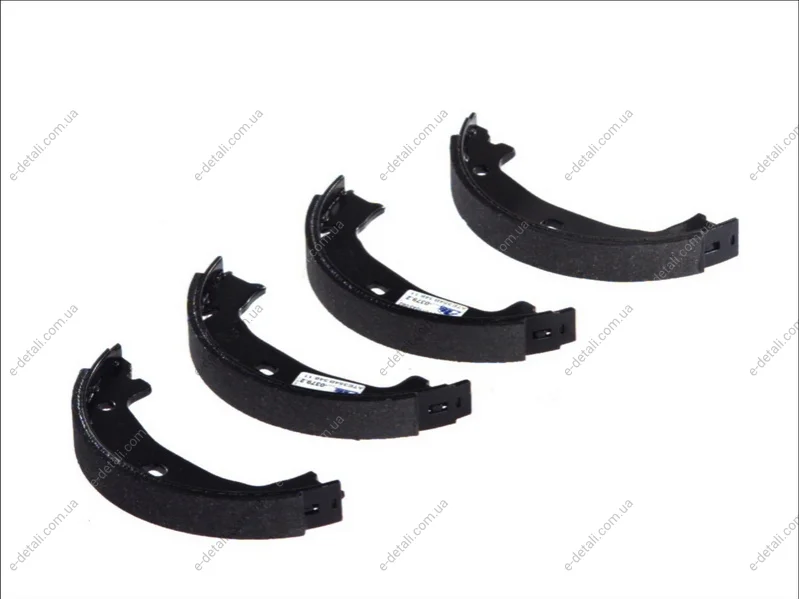 Колодки ручника BMW 1 (E81/E82)/3 (E46/E90) 98-13 (161x20) ATE 03013703792 (фото 1)