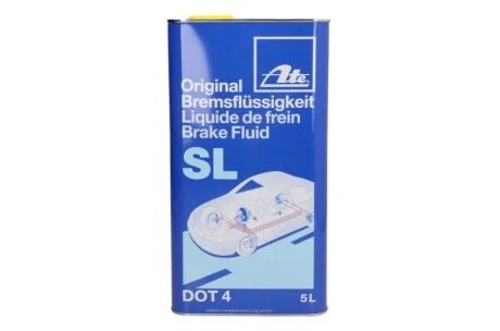 Жидкость тормозная DOT4 (5L) (металлическая канистра) ATE 03990158032