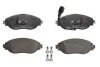 Колодки тормозные (передние) Audi A3/Skoda Octavia III/VW Passat/Golf 13- (Lucas/TRW) (с датчиком) ATE 13046026172 (фото 1)