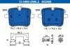 Колодки гальмівні (задні) BMW M5 (G30)/X5 (G05)/X6 (G06) 17- (TRW) (з аксесуарами) ATE 13.0460-2666.2 (фото 1)