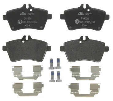 Колодки тормозные (передние) MB A-class (W169) 04-12/B-class (W245) 05-11 ATE 13.0460-2711.2