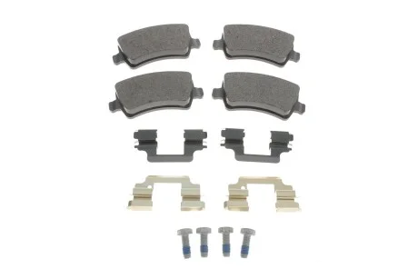 Колодки гальмівні (задні) Volvo S60/S80/V60/V70/XC60/XC70 08- (Lucas/TRW) ATE 13046027362