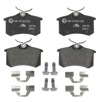 Колодки тормозные (задние) Citroen C3 09-/Renault Megane 96-/VW Golf 93-99 (Lucas/TRW) ATE 13046027402