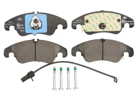 Колодки тормозные (передние) Audi A4 07-16/A5 07-17 (Lucas/TRW) (+датчик) ATE 13.0460-2746.2