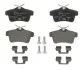 Колодки тормозные (задние) Citroen C4 09-/DS4/DS5 11-15/Peugeot 308/508/3008/5008 09-18 ATE 13.0460-2761.2 (фото 2)