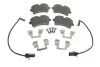 Колодки тормозные (задние) Audi A8 09-18 (TRW) (с датчиками) ATE 13.0460-2773.2 (фото 1)