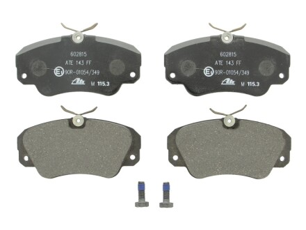 Колодки гальмівні дискові, к-кт ATE 13.0460-2815.2