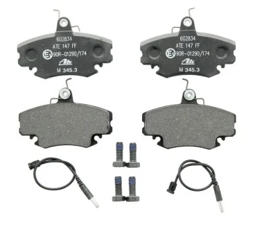 Колодки гальмівні (передні) Renault Megane I 96-03 (з датчиками) (TRW) ATE 13046028342