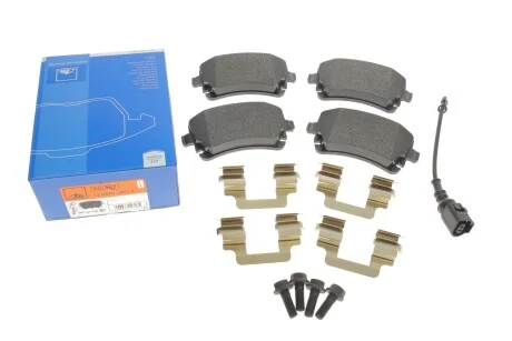 Колодки тормозные (задние) VW T5 03-15/T6 15- (Lucas/TRW) (+датчик) ATE 13.0460-2882.2