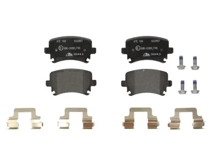 Колодки тормозные (задние) Audi A3/TT/Skoda Octavia/SuperB/VW Golf 03- ATE 13046028872