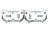 Колодки тормозные (передние) Audi Q5 16- (Brembo) ATE 13046047002 (фото 3)
